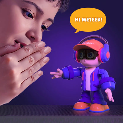 Meteer AI Smart Robot | Voice Chat,Music Dancing Bluetooth,Pet companionship,App Controlled,Birthday Christmas Party Gifts Ai-TechWorld 