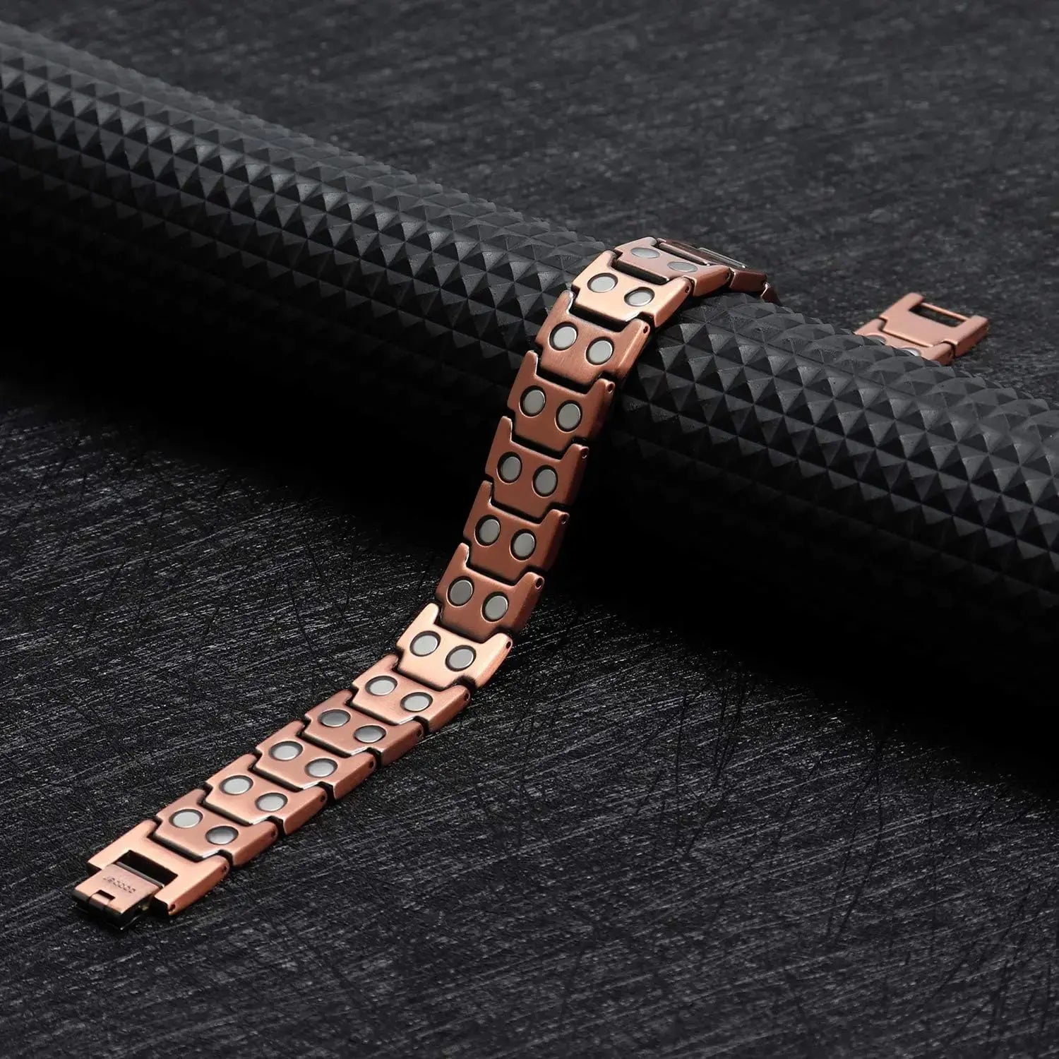 ARADOO Copper Bracelet for Men 100% Pure Copper Magnetic Link Bracelets Jewelry Gift with Adjustable Sizing Tool Ai-TechWorld 