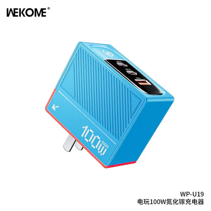 WEKOME GaN 100W Charger High Speed Fast Charging Type C Charger for Xiaomi 13 Samsung s23 ultra iPhone 15 pro max Macbook Pro Ai-TechWorld 