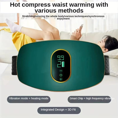 Rechargeable Waist Slimming Belt Fitness Massager Weight Loss Body Shaping Constipation Relief Instrument Ai-TechWorld 