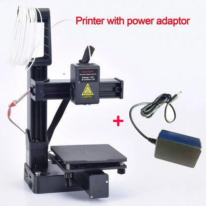 EasyThreed 3D Printer  Entry Level  Compatible with PLA TPU 1.75mm Filament  include Power Adaptor. Ai-TechWorld 