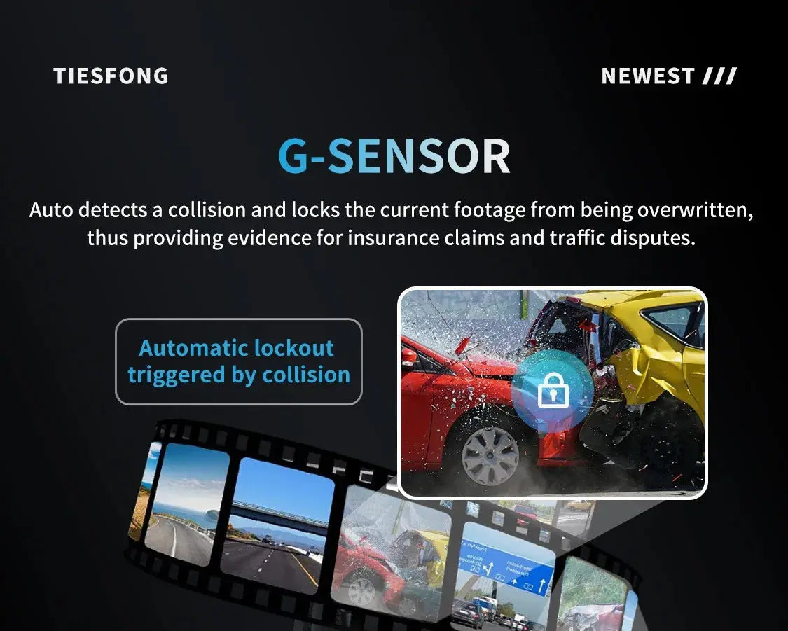 4CH GPS Dash Cam Front 4K/2K+3*1080P 360 24H Parking Mode WiFi Ai-TechWorld 