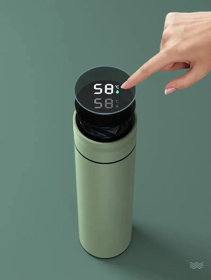 500ML Temperature Display Thermos Cup Stainless Steel Divided Thermos Bottle Outdoor Vacuum Insulated Cup Father's Day Gift Ai-TechWorld 