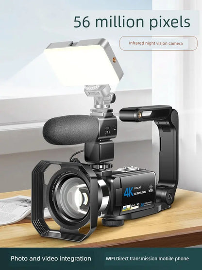 4K HD Digital Camera Infrared Home Video Professional Photography WiFi Wedding Fast Hand Joke Action Sports Camera with WiFi Ai-TechWorld 
