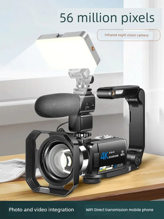 4K HD Digital Camera Infrared Home Video Professional Photography WiFi Wedding Fast Hand Joke Action Sports Camera with WiFi Ai-TechWorld 