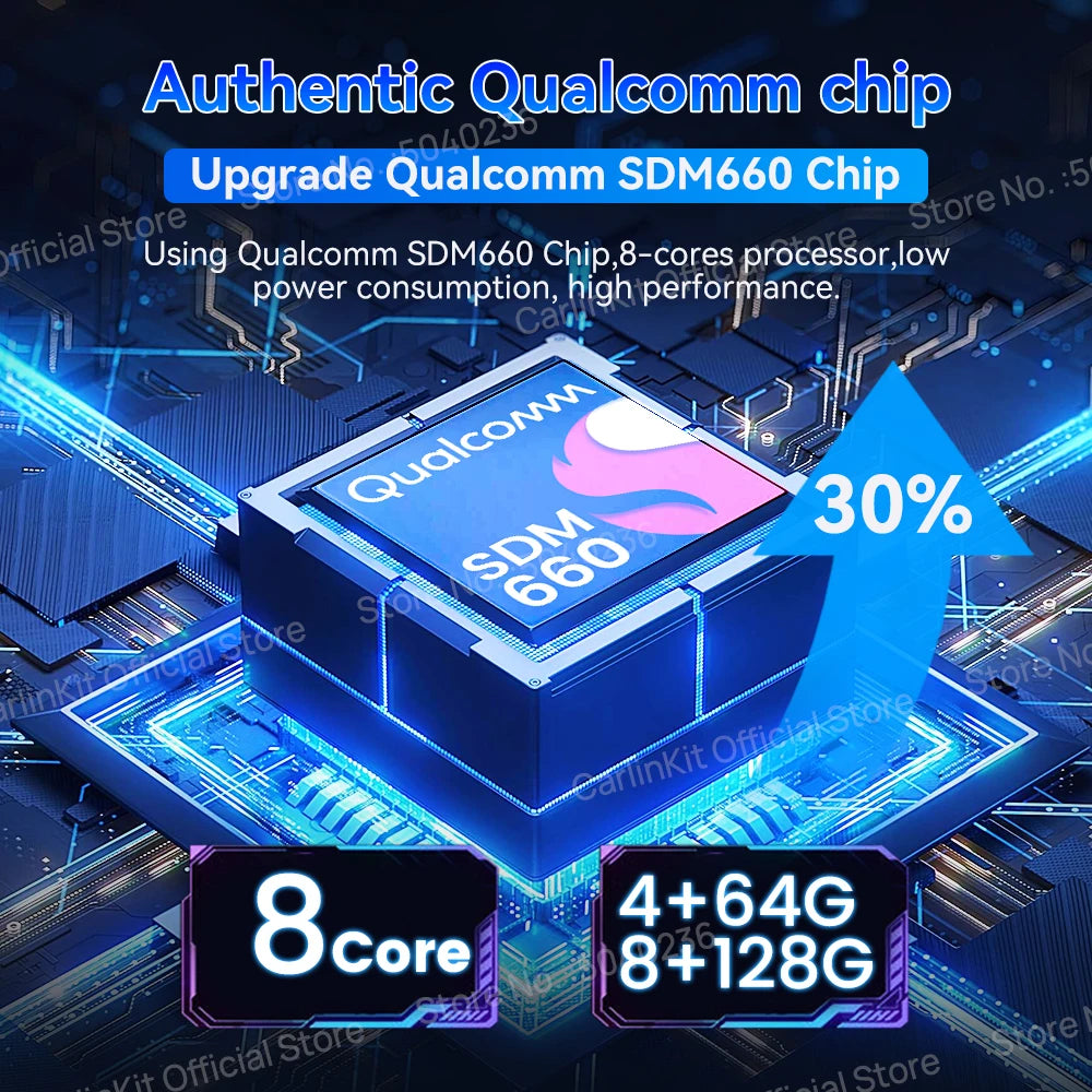 CarlinKit CarPlay Ai Box Android 13 SM6225 8 Cores 64GB 128GB Car Smart Streaming Box Wireless CarPlay Android Auto For Netflix Ai-TechWorld 