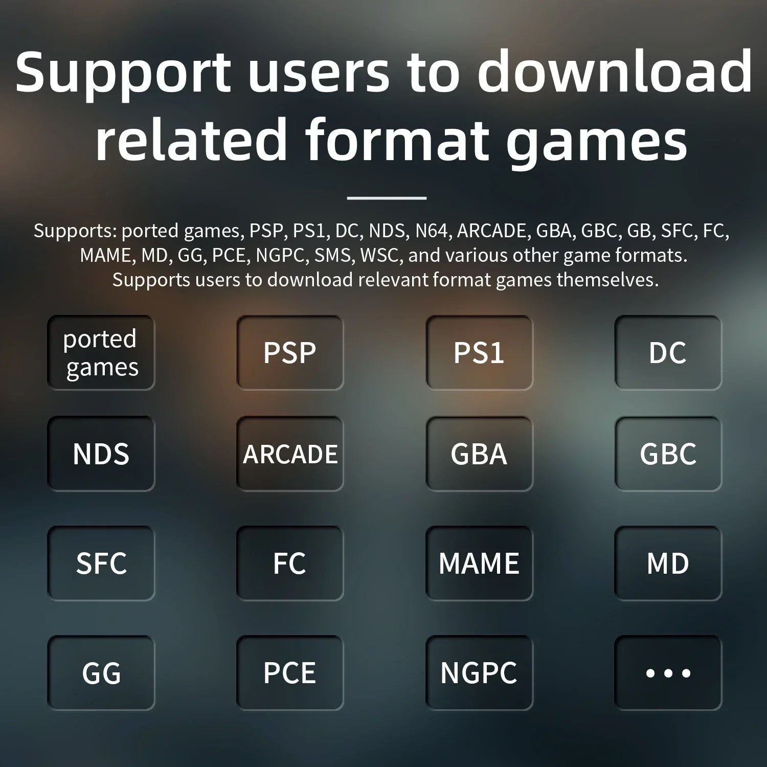 ANBERNIC RG40XX H Handheld Game Console 4'' Screen Linux System Joystick RGB Lighting Effect RG40XXH Video Player Smartpro Gifts Ai-TechWorld 