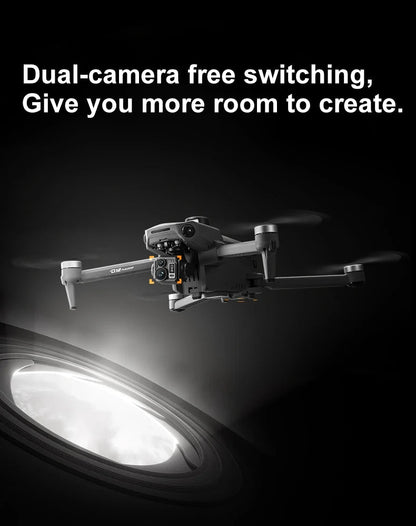 New D12 GPS Drone 3-Axis Gimbal With Touch Screen Profesional 8K HD Camera FPV Obstacle Avoidance Brushless Dron Toy for adult ﻿ Ai-TechWorld 