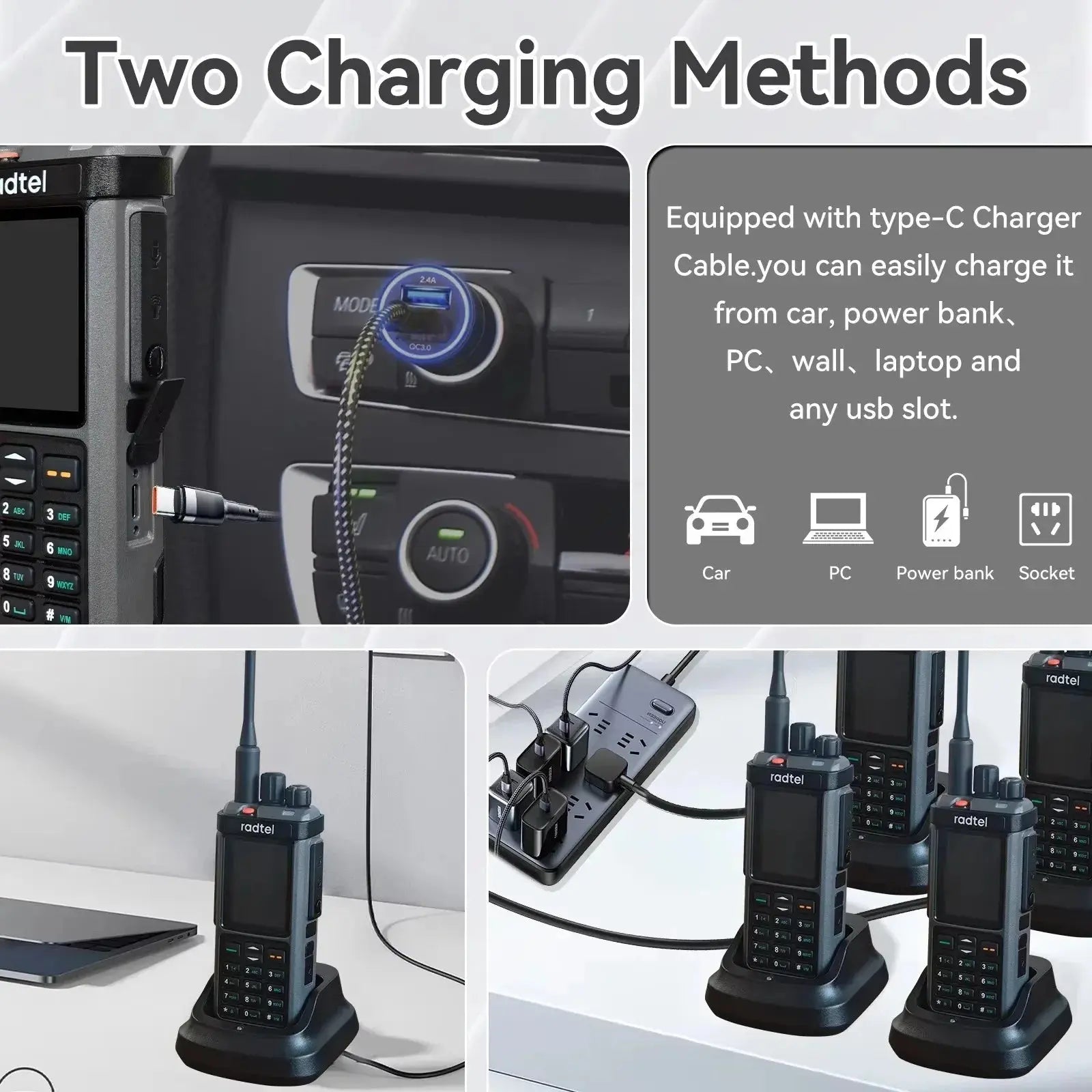 Radtel RT-880G 10w APRS+GPS Ham Radio with Cross Band Repeater Short Wave HF SSB CB  Walkie Talkie  AM USB LSB CW 1024 Channels Ai-TechWorld 