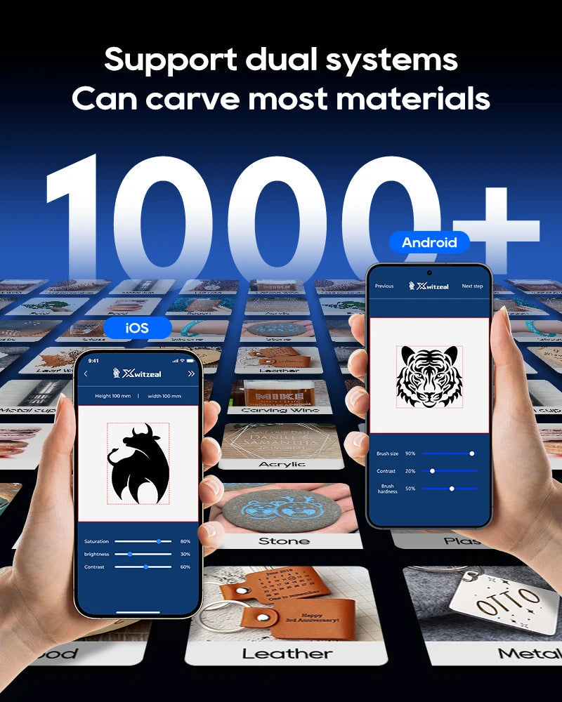 Xwitzeal® V8 Newly Laser Machine for iPhone 8-17 Pro Max Back Glass Repair&Camera Len w/Breaking Pen, Iron Mold,Air Filter, etc Ai-TechWorld 