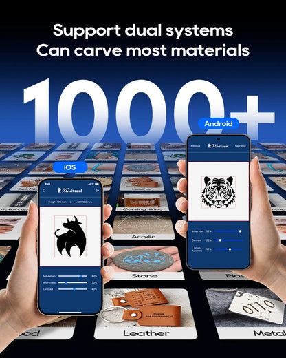 Xwitzeal® V8 Newly Laser Machine for iPhone 8-17 Pro Max Back Glass Repair&Camera Len w/Breaking Pen, Iron Mold,Air Filter, etc Ai-TechWorld 