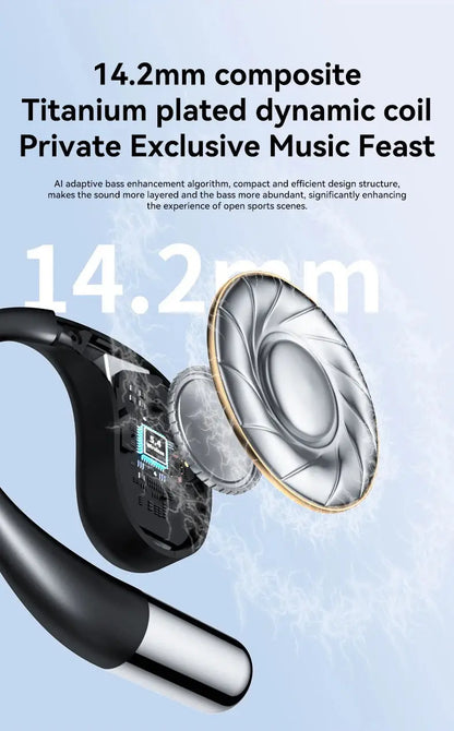 MZYMI Q39 AI Translation Wireless Earphone TWS Ear Hook Sport Running Bluetooth Headset ENC Noise Cancelling Headphone With Mic Ai-TechWorld 