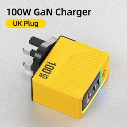 WEKOME GaN 100W Charger High Speed Fast Charging Type C Charger for Xiaomi 13 Samsung s23 ultra iPhone 15 pro max Macbook Pro Ai-TechWorld 