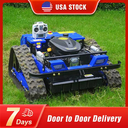 Remote Control Lawn Mower Crawler 7.5HP Tracked Radio Controlled - Ai-TechWorld