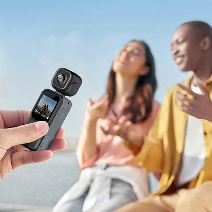 4K Dual lens Pocket Camera WIFI Vlog Camera Outdoor DV 180° Rotatable Anti-shake Bodycam Sports Action Portable Recorder Ai-TechWorld 