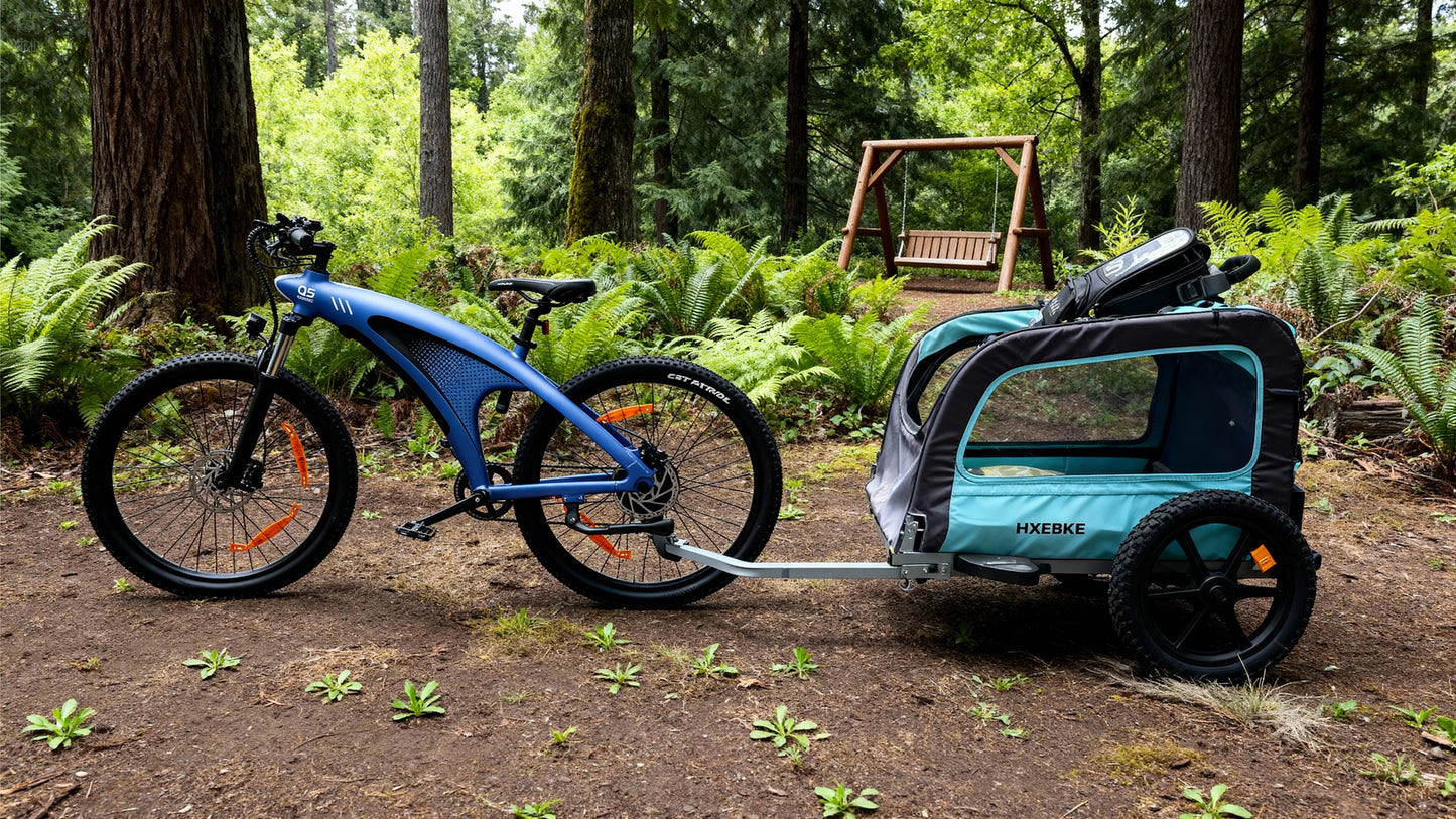 HX Q5 E bike 2000W Adults Electric Bike 2000W 48V 20AH 27.5 Inch  Electric Bicycle City E Bikes Mountain e bikes Ai-TechWorld 