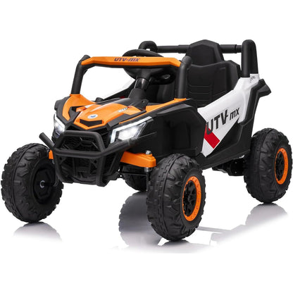 12V Kids Ride On Car,UTV Truck with Remote Control,4WD/2WD Switchable,Electric Vehicle with 4 Spring Suspension for Ages 3-8 Y Ai-TechWorld 