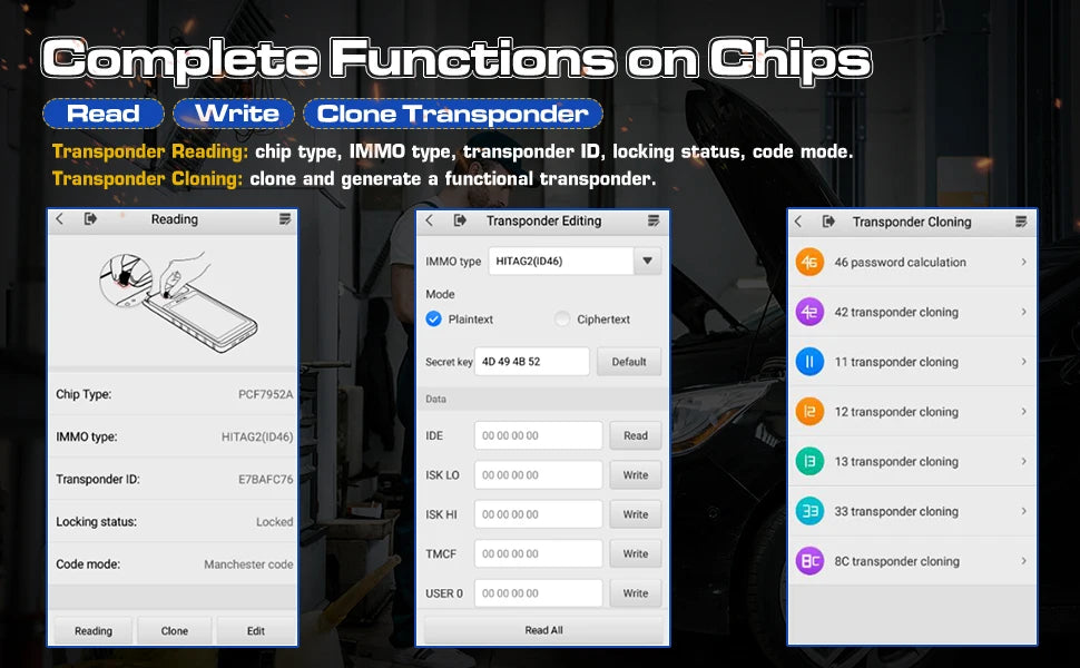 Autel MaxiIM KM100 Advanced One-Minute Key Generation Tool IMMO Key programming Key Renewal and Transponder Editing PK IM508S Ai-TechWorld 