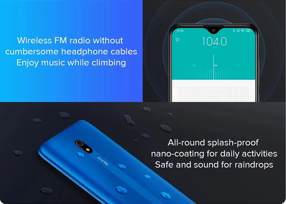 Xiaomi Redmi 8A smartphone 4G 64G Global firmware 5000mAh 6.22inch Snapdargon 439 12MP 18W Facial recognition used phone Ai-TechWorld 