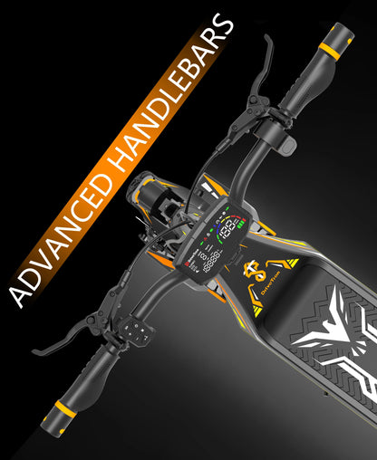 Dual Motor 46mph 80kmh Hydraulic Absorber Brake Powerful Off-road Adult Double Motor Big 60V 11inch Tires Electric Scooter Ai-TechWorld 