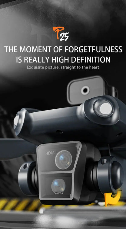 KBDFA P25 Drone 4K 8K HD Camera Aerial Photography Foldable RC Quadcopter Obstacle Avoidance Mini UAV Remote Control Toys Ai-TechWorld 