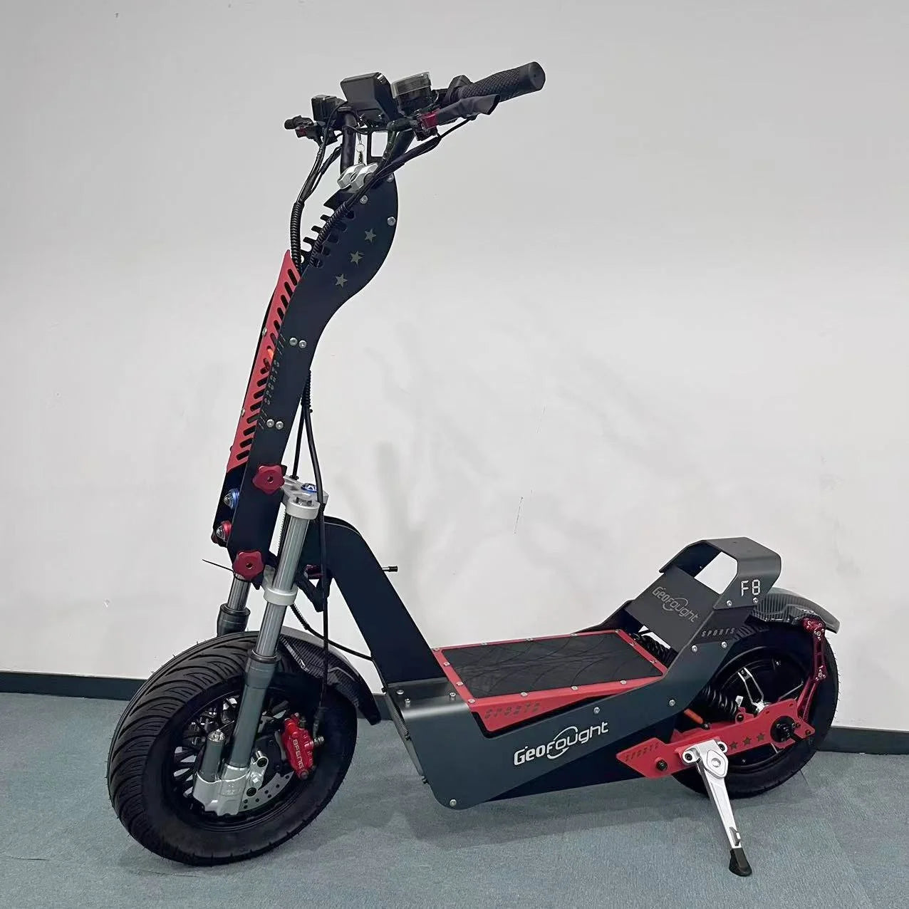 Best Selling 80MPH 90MPH Fast Electric Scooter 72V 15000W QS Racing Motor Votol 180A Controller F8 E Scooters with Damper Ai-TechWorld 