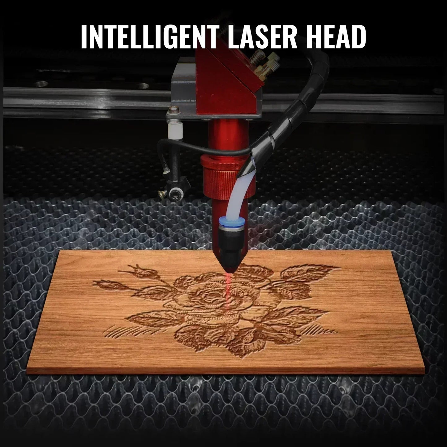 SIHAO 50W-100W CO₂ Laser Engraver with Large Work Area | Precision Cutting & Engraving for Wood, Acrylic, Glass, Leather Ai-TechWorld 