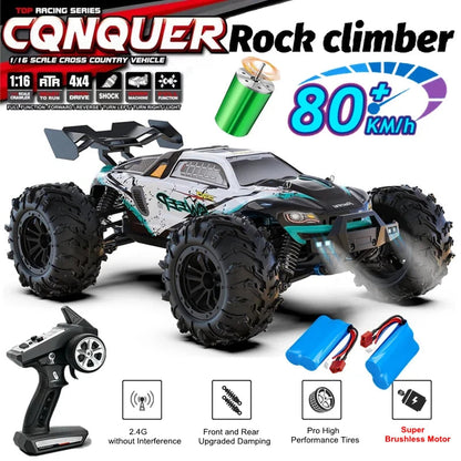 4WD Remote Control Car Off Road 4x4 RC High Speed Buggy Truck Super Brushless 50 or 80KM/H Fast Drift Racing Toy Kids Adults Ai-TechWorld 