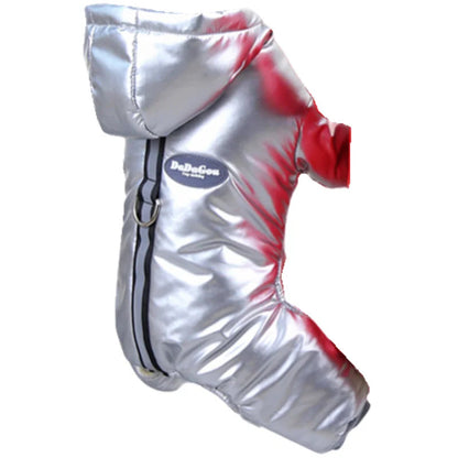 Thicken Warm Dog Jumpsuit Winter Pet Dogs Clothes for Chihuahua Coat Waterproof Hoodie Puppy Overalls Poodle Jacket Pet Apparel Ai-TechWorld 