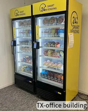 HAHA Smart Vending Freezer POS NFC Temperature Range -8F to 50F for Ice Cream And Drinks(550) Ai-TechWorld 