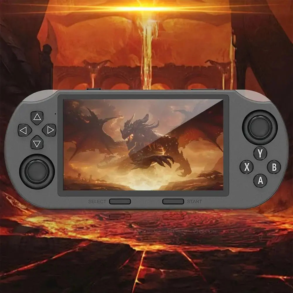 WUDS SF3000 Retro Handheld Game Console, 4.5 Inch IPS Screen Games Machine, Wireless Mini Portable Game Player Ai-TechWorld 