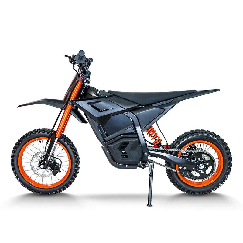 Electric Motocross Bike 3000W, 28Mph, 50 Miles, Urban Commuting Off-Road Electric Bike, 14" 48V 21AH, Full Suspension Ai-TechWorld 