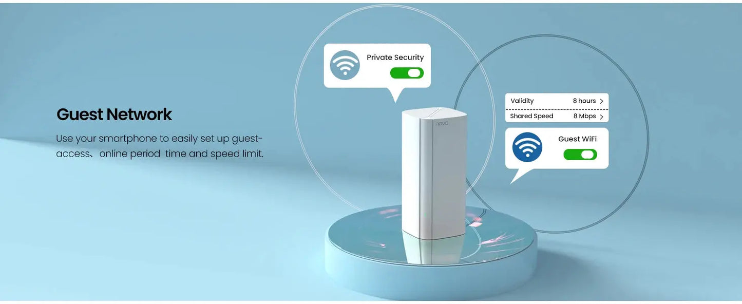 Tenda AX3000 WiFi6 Mesh System EM/MX12 Wireless Router Wi-Fi6 Mesh WiFi Router up to 7000 sq.ft. Wifi range extender WIFI 6 Mesh Ai-TechWorld 