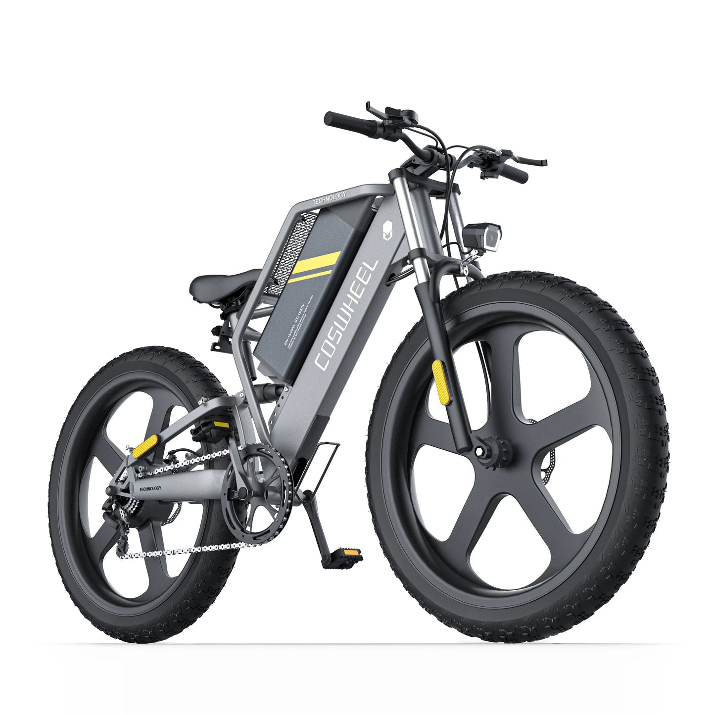 Coswheel T26 adult E-bike 500W 48V20Ah battery commute Electric Bike,26-inch Fat Tire E-Mountain bike Ai-TechWorld 