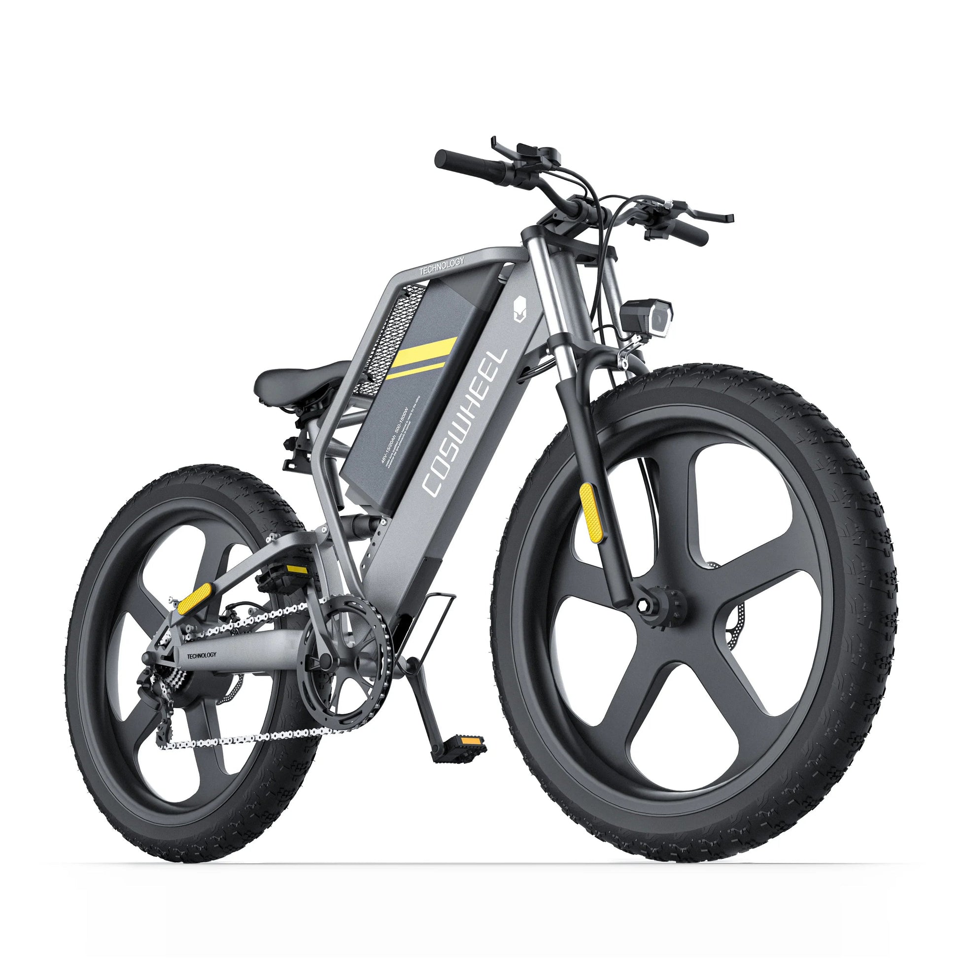 Coswheel T26 adult E-bike 500W 48V20Ah battery commute Electric Bike,26-inch Fat Tire E-Mountain bike Ai-TechWorld 