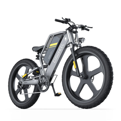 Coswheel T26 adult E-bike 500W 48V20Ah battery commute Electric Bike,26-inch Fat Tire E-Mountain bike Ai-TechWorld 