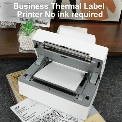 Thermal Label Printer Portable No Ink Required 300DPI 4x6 for Small Business WiFi Bluetooth USB High Speed Express Airway Bill Ai-TechWorld 