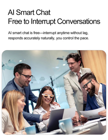 2026 New 4K HD AI Smart Glasses Men 800W Pixel Camera Bluetooth Call 4GB WIFI Transmission Voice Assistant Smart Glasses Women Ai-TechWorld 