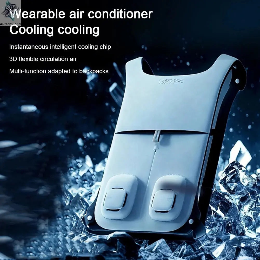 Semiconductor Cooling Back Pad Lightweight Air Conditioned Work Clothes Refrigeration Cooling Clothing Summer Cool Work Clothes Ai-TechWorld 