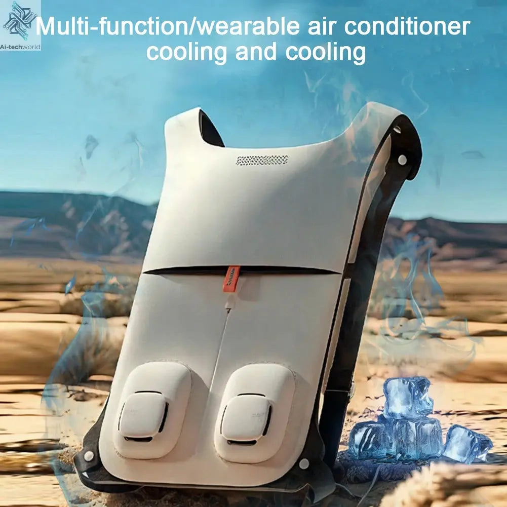 Semiconductor Cooling Back Pad Lightweight Air Conditioned Work Clothes Refrigeration Cooling Clothing Summer Cool Work Clothes Ai-TechWorld 