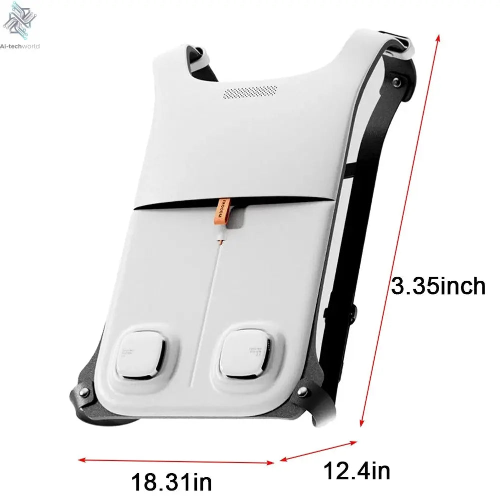 Semiconductor Cooling Back Pad Lightweight Air Conditioned Work Clothes Refrigeration Cooling Clothing Summer Cool Work Clothes Ai-TechWorld 