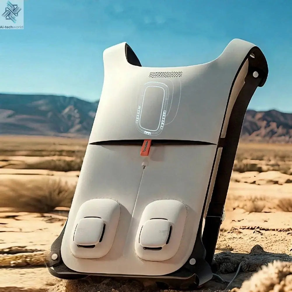 Semiconductor Cooling Back Pad Lightweight Air Conditioned Work Clothes Refrigeration Cooling Clothing Summer Cool Work Clothes Ai-TechWorld 
