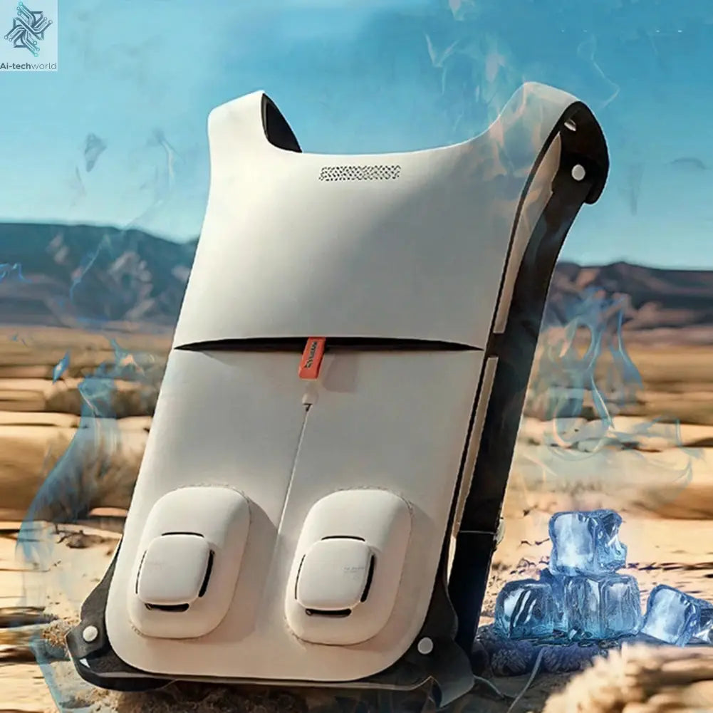 Semiconductor Cooling Back Pad Lightweight Air Conditioned Work Clothes Refrigeration Cooling Clothing Summer Cool Work Clothes - Ai-TechWorld