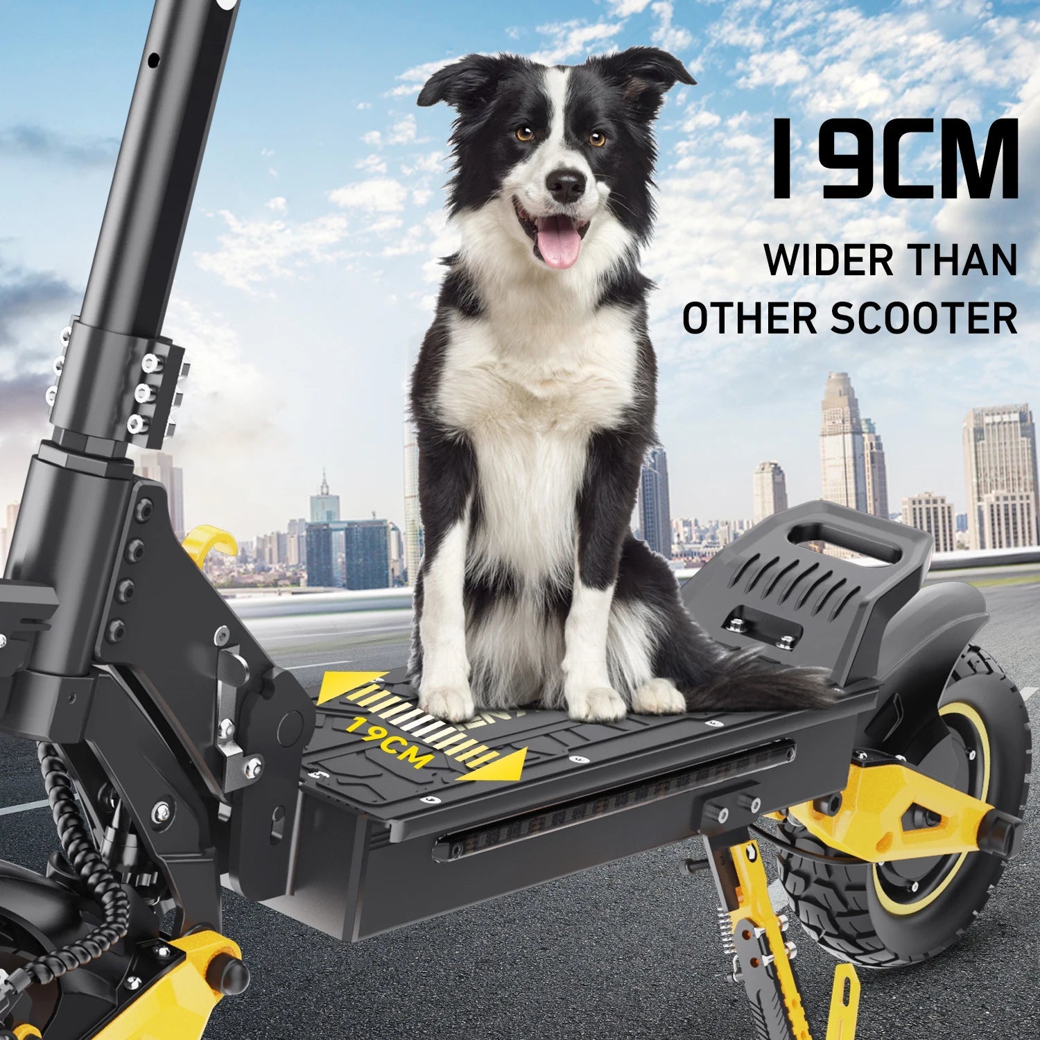 IENYRID ES1 Electric Scooter Foldable 2400W Dual Motor 48V20.8Ah Lithium Battery E-Scooter 10-inch Tires Adult City E-Scooter Ai-TechWorld 