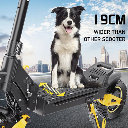 IENYRID ES1 Electric Scooter Foldable 2400W Dual Motor 48V20.8Ah Lithium Battery E-Scooter 10-inch Tires Adult City E-Scooter Ai-TechWorld 