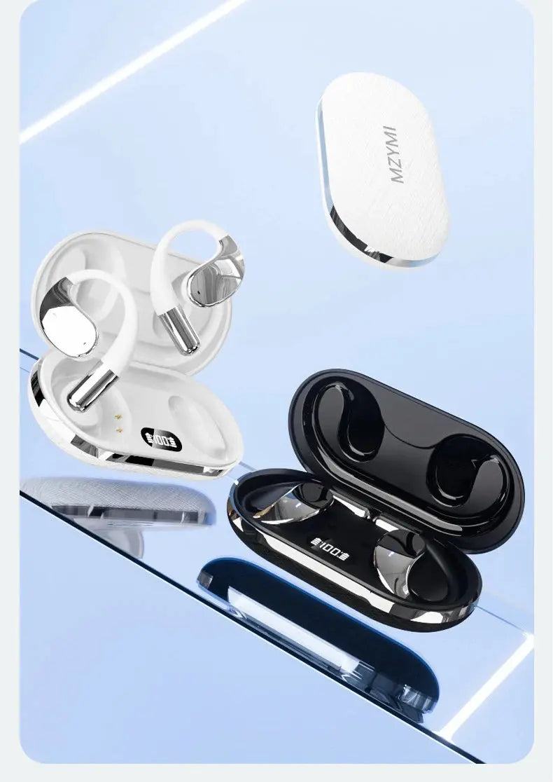 MZYMI Q39 AI Translation Wireless Earphone TWS Ear Hook Sport Running Bluetooth Headset ENC Noise Cancelling Headphone With Mic Ai-TechWorld 