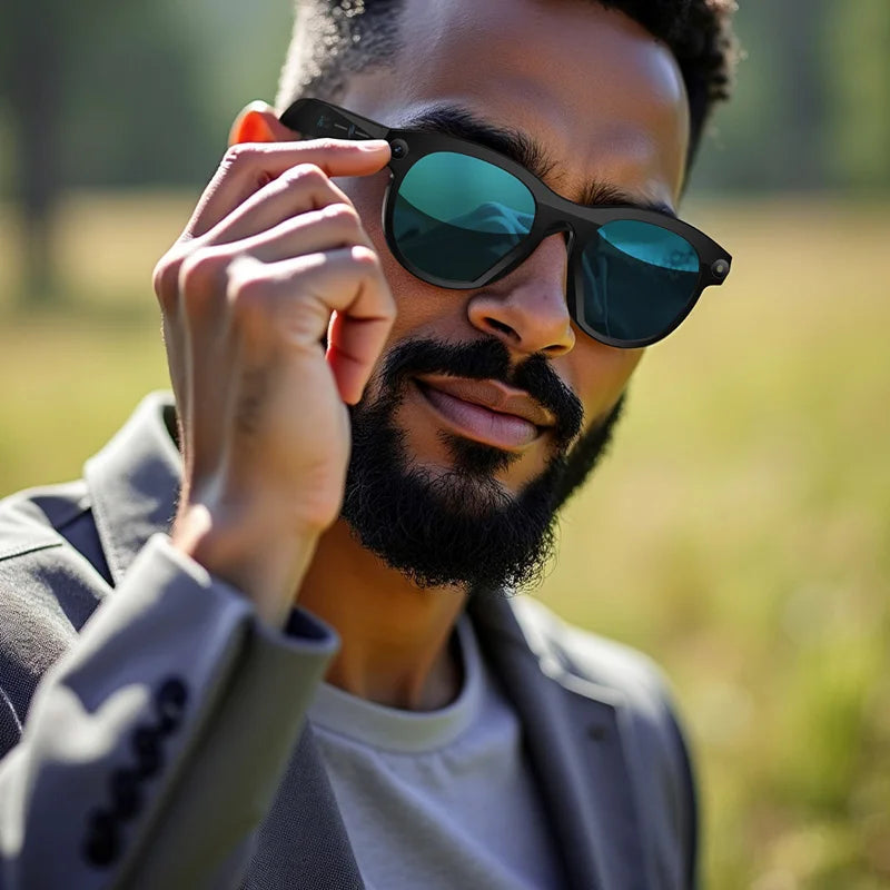 Xiaomi 4K 800W Camera AI Glasses Color-Changing Smart Translation Glasses Photo Video Recording Waterproof Call Smart Sunglasses Ai-TechWorld 