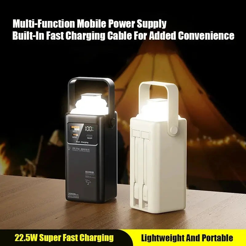 VIVO 80000mAh Power Bank Large Capacity Portable Outdoor Emergency Ai-TechWorld 