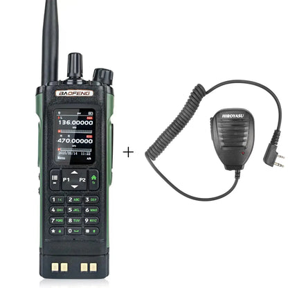 Baofeng DM-32 GPS APRS AES256 Encryption DMR Digital Analog UHF VHF Dual Band 8W Air Band FM Walkie Talkie DM-32UV Ai-TechWorld 