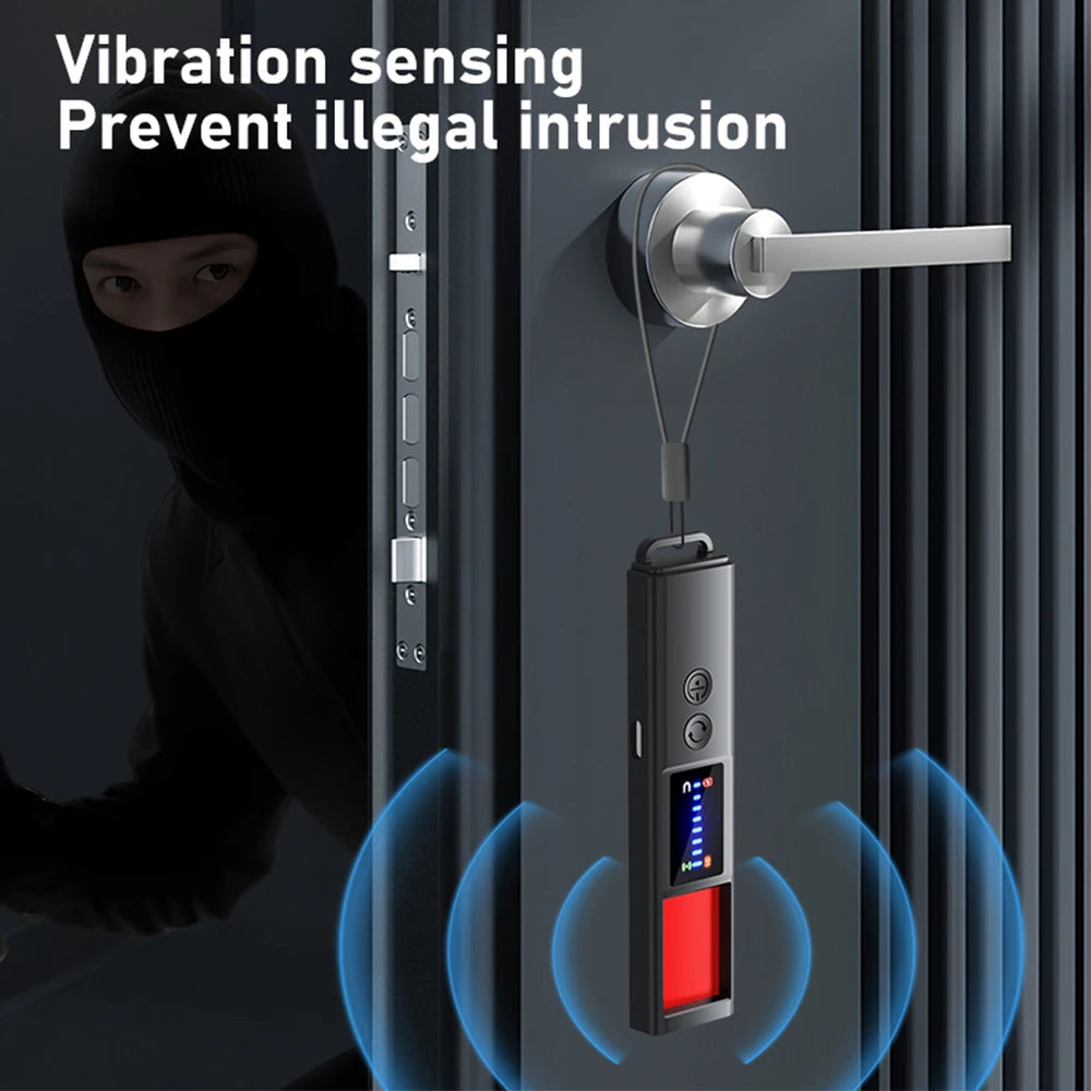 New signal detector anti-peeping camera viewfinder anti-peeping infrared scanner signal source anti-lost sound and light alarm Ai-TechWorld 